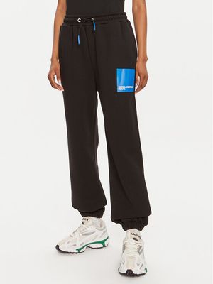 Spodnie damskie Karl Lagerfeld Jeans ze sklepu: MODIVO w kategorii: Spodnie damskie - zdjęcie WP-EBWP-BKLVO-LN0_0000303996925
