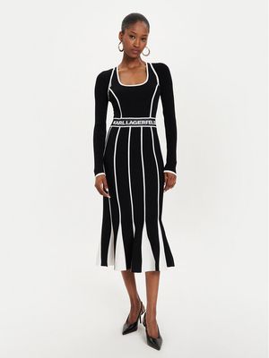 Sukienka Karl Lagerfeld ze sklepu: MODIVO w kategorii: Sukienki - zdjęcie WP-EBWP-BKLVO-LN0_0000303997939