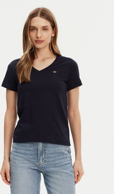 Bluzka damska casual Gant ze sklepu: MODIVO w kategorii: Bluzki damskie - zdjęcie WP-EBWP-BKLVO-LN0_0000304005626