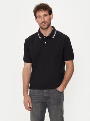 Gant - T-shirt męski ze sklepu: MODIVO w kategorii: T-shirty męskie - zdjęcie WP-EBWP-BKLVO-LN0_0000304005978