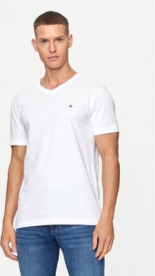 Gant - T-shirt męski casual ze sklepu: MODIVO w kategorii: T-shirty męskie - zdjęcie WP-EBWP-BKLVO-LN0_0000304006166