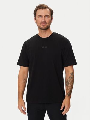 T-shirt męski casual BOSS ze sklepu: MODIVO w kategorii: T-shirty męskie - zdjęcie WP-EBWP-BKLVO-LN0_0000304020681
