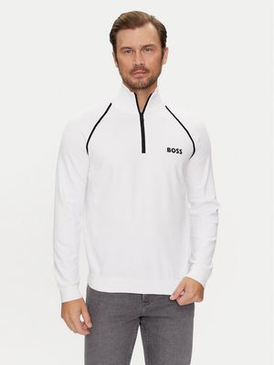 BOSS - Sweter męski wiosenny ze sklepu: MODIVO w kategorii: Swetry męskie - zdjęcie WP-EBWP-BKLVO-LN0_0000304020759