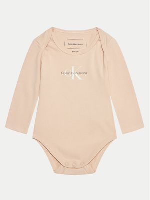 Calvin Klein Jeans - Body niemowlęce na lato na wiosnę ze sklepu: MODIVO w kategorii: Body niemowlęce - zdjęcie WP-EBWP-BKLVO-LN0_0000304055003