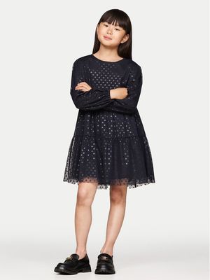 Sukienka dziewczęca wiosenna Tommy Hilfiger ze sklepu: MODIVO w kategorii: Sukienki dziewczęce - zdjęcie WP-EBWP-BKLVO-LN0_0000304055355