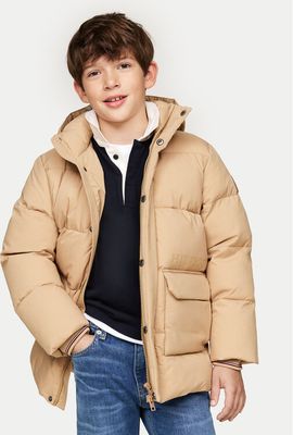 Kurtka chłopięca zimowa Tommy Hilfiger ze sklepu: MODIVO w kategorii: Kurtki chłopięce - zdjęcie WP-EBWP-BKLVO-LN0_0000304056413