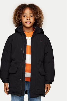 Kurtka chłopięca na zimę Tommy Hilfiger ze sklepu: MODIVO w kategorii: Kurtki chłopięce - zdjęcie WP-EBWP-BKLVO-LN0_0000304056789