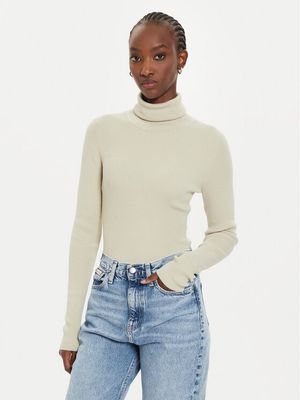 Sweter damski casual Calvin Klein Jeans ze sklepu: MODIVO w kategorii: Swetry damskie - zdjęcie WP-EBWP-BKLVO-LN0_0000304062025