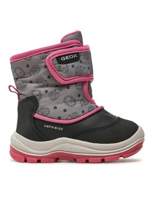 Buty zimowe dziecięce na zimę Geox ze sklepu: MODIVO w kategorii: Buty zimowe dziecięce - zdjęcie WP-EBWP-BKLVO-LN0_0000304063626