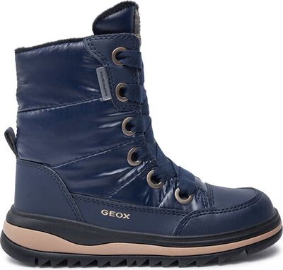 Buty zimowe dziecięce na zimę Geox ze sklepu: MODIVO w kategorii: Buty zimowe dziecięce - zdjęcie WP-EBWP-BKLVO-LN0_0000304068256