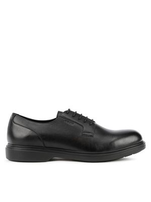 Buty eleganckie męskie na jesień Geox ze sklepu: MODIVO w kategorii: Buty eleganckie męskie - zdjęcie WP-EBWP-BKLVO-LN0_0000304070709