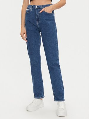 Jeansy damskie casual Calvin Klein Jeans ze sklepu: MODIVO w kategorii: Jeansy damskie - zdjęcie WP-EBWP-BKLVO-LN0_0000304073441