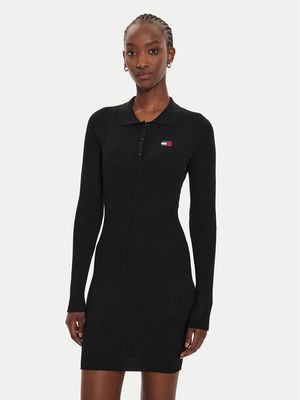 Sukienka dopasowana Tommy Jeans ze sklepu: MODIVO w kategorii: Sukienki - zdjęcie WP-EBWP-BKLVO-LN0_0000304074295