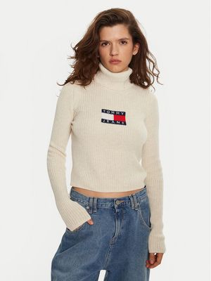Sweter damski na zimę Tommy Jeans ze sklepu: MODIVO w kategorii: Swetry damskie - zdjęcie WP-EBWP-BKLVO-LN0_0000304074868