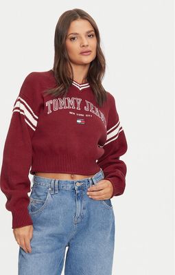 Sweter damski na zimę Tommy Jeans ze sklepu: MODIVO w kategorii: Swetry damskie - zdjęcie WP-EBWP-BKLVO-LN0_0000304074929
