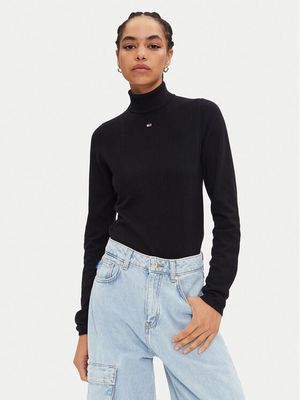 Sweter damski zimowy Tommy Jeans ze sklepu: MODIVO w kategorii: Swetry damskie - zdjęcie WP-EBWP-BKLVO-LN0_0000304074974