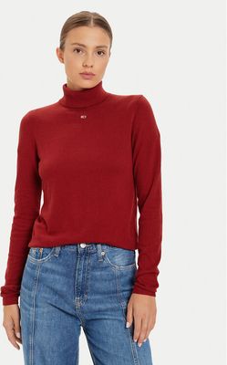 Sweter damski casualowy Tommy Jeans ze sklepu: MODIVO w kategorii: Swetry damskie - zdjęcie WP-EBWP-BKLVO-LN0_0000304074998