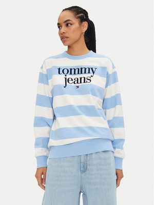 Bluza damska jesienna Tommy Jeans ze sklepu: MODIVO w kategorii: Bluzy damskie - zdjęcie WP-EBWP-BKLVO-LN0_0000304075100