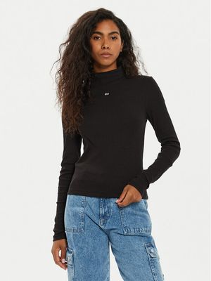 Bluzka damska jesienna Tommy Jeans ze sklepu: MODIVO w kategorii: Bluzki damskie - zdjęcie WP-EBWP-BKLVO-LN0_0000304075353