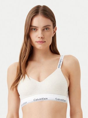 Biustonosz z napisami Calvin Klein Underwear ze sklepu: MODIVO w kategorii: Biustonosze - zdjęcie WP-EBWP-BKLVO-LN0_0000304076237