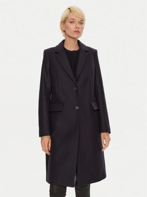 Płaszcz damski casual Tommy Hilfiger ze sklepu: MODIVO w kategorii: Płaszcze damskie - zdjęcie WP-EBWP-BKLVO-LN0_0000304080739