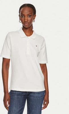 Bluzka damska wiosenna casual Tommy Hilfiger ze sklepu: MODIVO w kategorii: Bluzki damskie - zdjęcie WP-EBWP-BKLVO-LN0_0000304081002