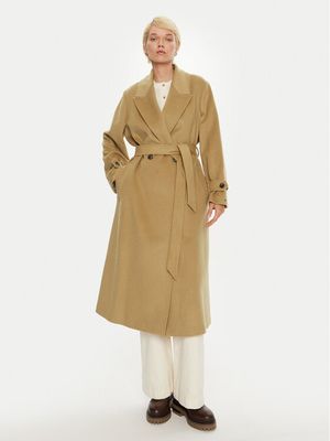 Płaszcz damski Tommy Hilfiger ze sklepu: MODIVO w kategorii: Płaszcze damskie - zdjęcie WP-EBWP-BKLVO-LN0_0000304081743