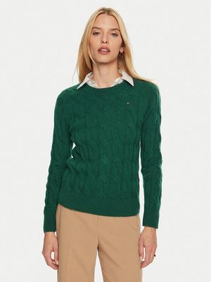 Sweter damski casualowy Tommy Hilfiger ze sklepu: MODIVO w kategorii: Swetry damskie - zdjęcie WP-EBWP-BKLVO-LN0_0000304081798