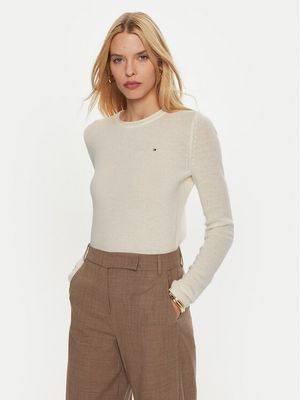 Tommy Hilfiger - Sweter damski casual na zimę ze sklepu: MODIVO w kategorii: Swetry damskie - zdjęcie WP-EBWP-BKLVO-LN0_0000304081996