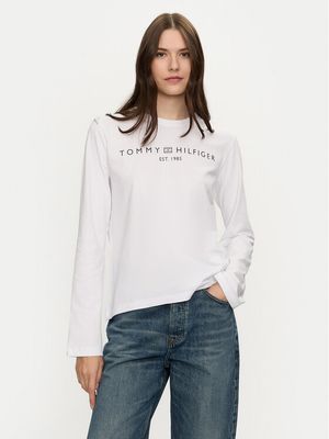 Tommy Hilfiger - Bluzka damska wiosenna ze sklepu: MODIVO w kategorii: Bluzki damskie - zdjęcie WP-EBWP-BKLVO-LN0_0000304082368