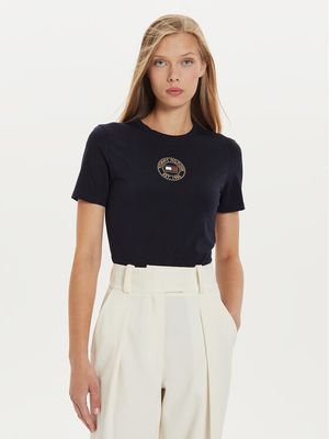 Bluzka damska Tommy Hilfiger ze sklepu: MODIVO w kategorii: Bluzki damskie - zdjęcie WP-EBWP-BKLVO-LN0_0000304082382