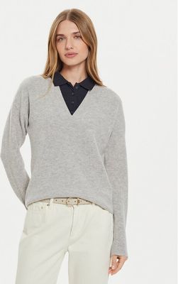 Sweter damski casual Tommy Hilfiger ze sklepu: MODIVO w kategorii: Swetry damskie - zdjęcie WP-EBWP-BKLVO-LN0_0000304082511