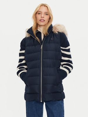 Tommy Hilfiger - Kamizelka damska jesienna ze sklepu: MODIVO w kategorii: Kamizelki damskie - zdjęcie WP-EBWP-BKLVO-LN0_0000304083167