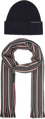 Szalik Tommy Hilfiger ze sklepu: MODIVO w kategorii: Szaliki męskie - zdjęcie WP-EBWP-BKLVO-LN0_0000304085208