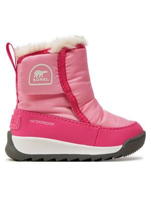 Buty zimowe dziecięce na zimę Sorel ze sklepu: MODIVO w kategorii: Buty zimowe dziecięce - zdjęcie WP-EBWP-BKLVO-LN0_0000304096808