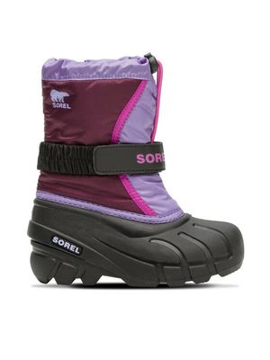 Buty zimowe dziecięce na zimę Sorel ze sklepu: MODIVO w kategorii: Buty zimowe dziecięce - zdjęcie WP-EBWP-BKLVO-LN0_0000304097034