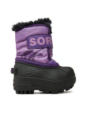 Buty zimowe dziecięce na zimę Sorel ze sklepu: MODIVO w kategorii: Buty zimowe dziecięce - zdjęcie WP-EBWP-BKLVO-LN0_0000304097171