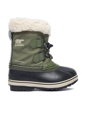 Buty zimowe dziecięce na zimę Sorel ze sklepu: MODIVO w kategorii: Buty zimowe dziecięce - zdjęcie WP-EBWP-BKLVO-LN0_0000304097294