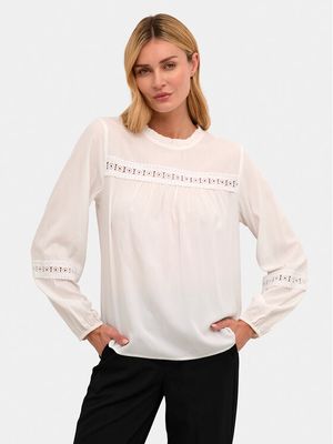 Bluzka damska casualowa Kaffe ze sklepu: MODIVO w kategorii: Bluzki damskie - zdjęcie WP-EBWP-BKLVO-LN0_0000304099342