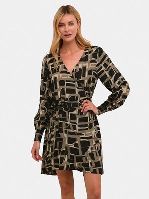 Sukienka casual jesienna Kaffe ze sklepu: MODIVO w kategorii: Sukienki - zdjęcie WP-EBWP-BKLVO-LN0_0000304099373