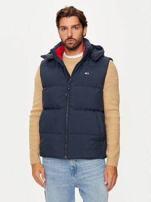 Kamizelka męska jesienna Tommy Jeans ze sklepu: MODIVO w kategorii: Kamizelki męskie - zdjęcie WP-EBWP-BKLVO-LN0_0000304104220