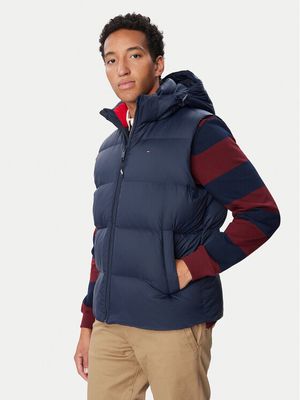 Kamizelka męska jesienna Tommy Jeans ze sklepu: MODIVO w kategorii: Kamizelki męskie - zdjęcie WP-EBWP-BKLVO-LN0_0000304104220