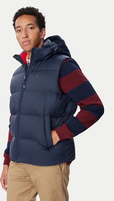 Kamizelka męska jesienna Tommy Jeans ze sklepu: MODIVO w kategorii: Kamizelki męskie - zdjęcie WP-EBWP-BKLVO-LN0_0000304104220