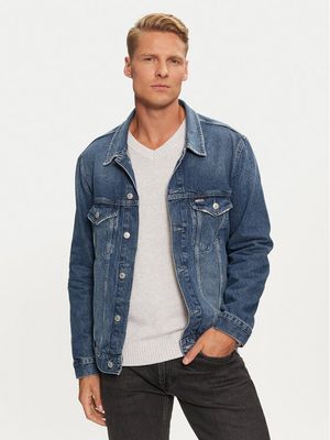 Tommy Jeans - Koszula męska jesienna z klasycznym kołnierzykiem ze sklepu: MODIVO w kategorii: Koszule męskie - zdjęcie WP-EBWP-BKLVO-LN0_0000304104497