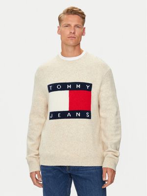 Tommy Jeans - Sweter męski na zimę ze sklepu: MODIVO w kategorii: Swetry męskie - zdjęcie WP-EBWP-BKLVO-LN0_0000304104862