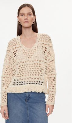 Sweter damski na zimę Kontatto ze sklepu: MODIVO w kategorii: Swetry damskie - zdjęcie WP-EBWP-BKLVO-LN0_0000304107047