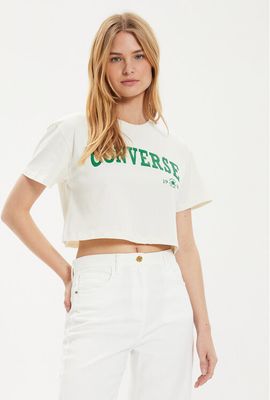 Bluzka damska na wiosnę Converse ze sklepu: MODIVO w kategorii: Bluzki damskie - zdjęcie WP-EBWP-BKLVO-LN0_0000304113369