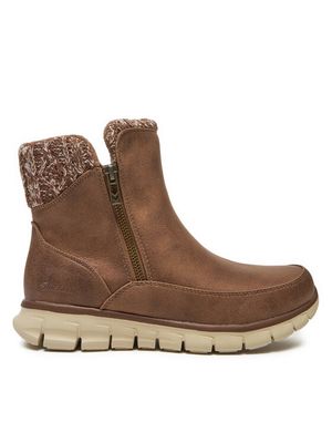 Botki jesienne Skechers ze sklepu: MODIVO w kategorii: Botki - zdjęcie WP-EBWP-BKLVO-LN0_0000304114496