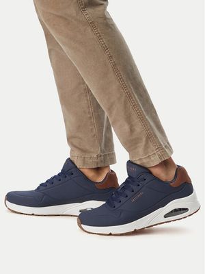 Skechers - granatowy Buty sportowe męskie na wiosnę ze sklepu: MODIVO w kategorii: Buty sportowe męskie