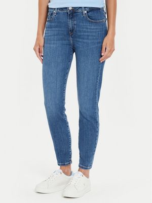 Jeansy damskie w miejskim stylu Tommy Hilfiger ze sklepu: MODIVO w kategorii: Jeansy damskie - zdjęcie WP-EBWP-BKLVO-LN0_0000304130137